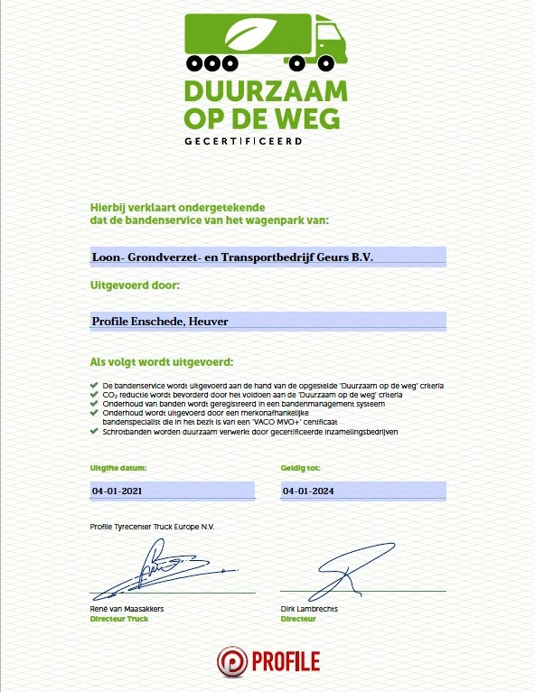 certificaat heel